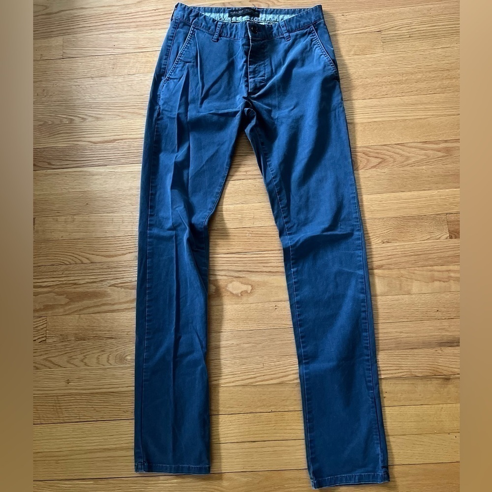 Zara blue business casual pants